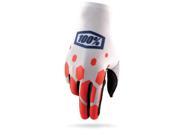 100% Celium Legacy MX Offroad Gloves Red MD