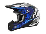 AFX FX 17 Factor Complex MX Helmet Blue Black LG