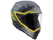 AGV Naked 2016 Helmet Karakum Gray Yellow SM