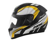 AFX FX 95 2016 Airstrike Gloss Helmet Hi Vis Yellow White Black SM