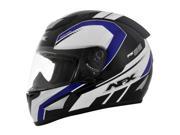 AFX FX 95 2016 Airstrike Gloss Helmet Blue White Black LG