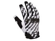 Castle Streetwear Addict Gloves White Black 2XL