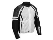 Castle Streetwear Contact Jacket White Black MD