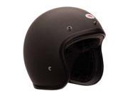 Bell Custom 500 Carbon Fiber Open Face Helmet Matte Black LG