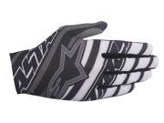 Alpinestars Dune 2016 MX Offroad Gloves Black White Cool Gray MD