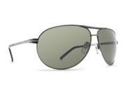 Dot Dash Buford T Metal Shop Sunglasses Charcoal Grey Chrome