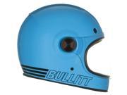 Bell Bullitt Retro Full Face Helmet Classic Blue XS