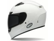 Bell Qualifier DLX Solid Full Face Helmet Gloss White LG