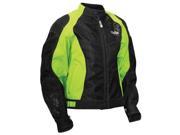 Castle Streetwear Desire Womens Jacket Hi Vis Yellow Black SM