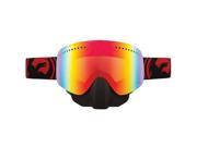 Dragon NFX Snowmobile Goggles Jet Red Split Red Ion