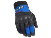 Cortech HDX 3 Gloves Black Blue SM