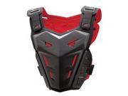EVS F1 Chest Roost Protector Deflector Black LG XL 125 lbs 5