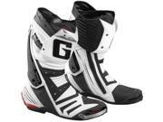 Gaerne GP1 Road Racing Street Boots White 9