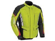 Fieldsheer Adventure Tour 2014 Mens Jacket Hi Vis Yellow Black 3XL