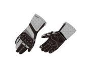 Fieldsheer Wind Tour Mens Long Gloves Black Silver MD