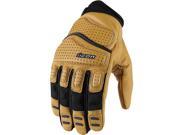 Icon Superduty 2 Leather Gloves Tan LG