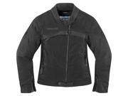 Icon 1000 Hella Womens Jacket Black LG