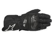Alpinestars SP 1 2016 Mens Leather Gloves Black LG