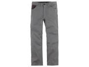 Icon Hooligan Mens Denim Jean Pants Gray 32