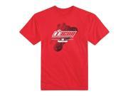 Icon Stant Up Short Sleeve Mens T Shirt Red LG