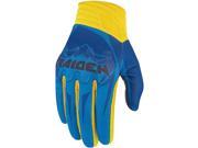 Icon Raiden Arakis Mens Gloves Turk Blue Yellow LG