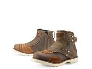 Icon 1000 El Bajo Leather Boots Oiled Brown 10.5