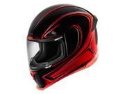 Icon Airframe Pro Halo Helmet Red Black SM