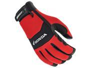 Joe Rocket Honda Crew Touch 2014 Textile Gloves Red Black LG