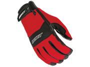 Joe Rocket RX14 Crew Touch 2014 Textile Gloves Red Black LG