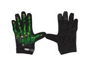 Lethal Threat Gloves Mens Short Cuff Textile Zombie Hand LG