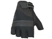 Joe Rocket Vento Fingerless 2014 Mesh Gloves Black LG