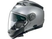 Nolan N44 N Com 2014 Solid Modular Street Helmet Metal Platinum Silver XL