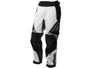 Scorpion Yukon Mens Textile Motorcycle Pants Light Gray Black 3XL