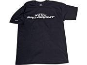 Pro Circuit Simple One Mens Short Sleeve T Shirt Black White MD