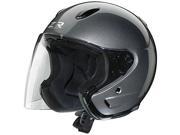 Z1R Ace Solid Helmet Dark Silver LG