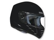 Vega Trak Youth Solid Full Face Kart Racing Helmet Gloss Black SM