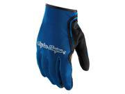 Troy Lee Designs XC Mens MX Offroad Gloves Blue 2XL