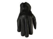 Z1R 7MM Womens Leather Gloves Black MD