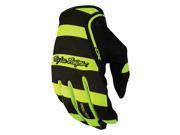 Troy Lee Designs XC Caution MX Offroad Gloves Yellow Black LG