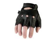 Z1R 243 Mens Half Gloves Black MD