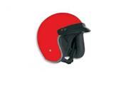 Vega X 380 Solid Open Face Helmet Red LG