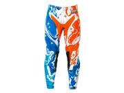 Troy Lee Designs GP Galaxy Youth MX Offroad Pants Blue Orange White 28