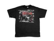 Speed Strength Fight Club T Shirt Black MD