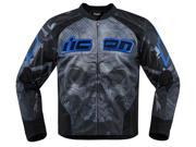 Icon Overlord Reaver Jacket Blue Black XL