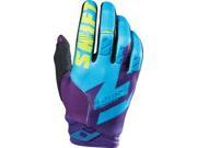 Shift Faction 2016 MX Offroad Gloves Purple Yellow SM