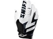 Shift Faction 2016 MX Offroad Gloves Black White SM