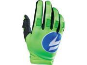 Shift Strike 2016 MX Offroad Gloves Blue Green MD