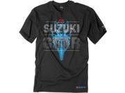 Factory Effex Suzuki Mens Short Sleeve T Shirt Black Blue XL