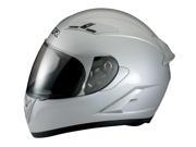 Z1R Strike Ops Solid Street Helmet Silver MD