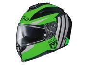 HJC IS 17 Grapple Helmet Green Black Silver LG